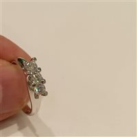 Salzano - Via Montegrappa, 28 - Anello Vidali Gioielli Donna in Oro bianco Zircone ANOR-27-34 - ANOR-27-34